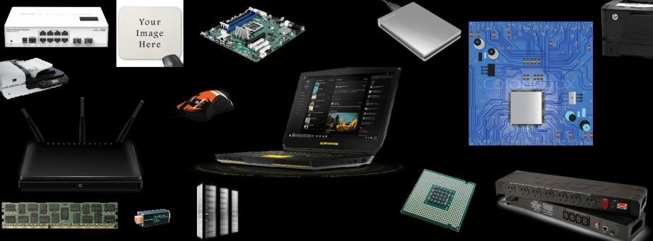 computer and accessories collage 2